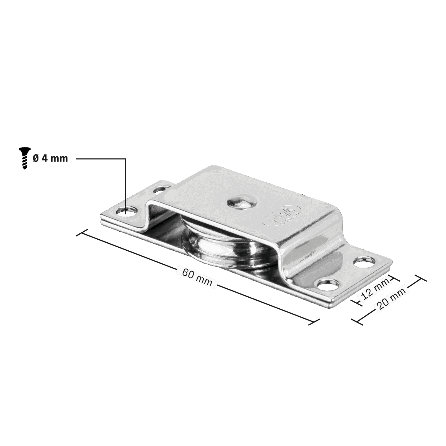 Liegeblock für Draht Gleitlager 4 mm 1 Rolle | 3513100055_Skizze.png | 1731101660