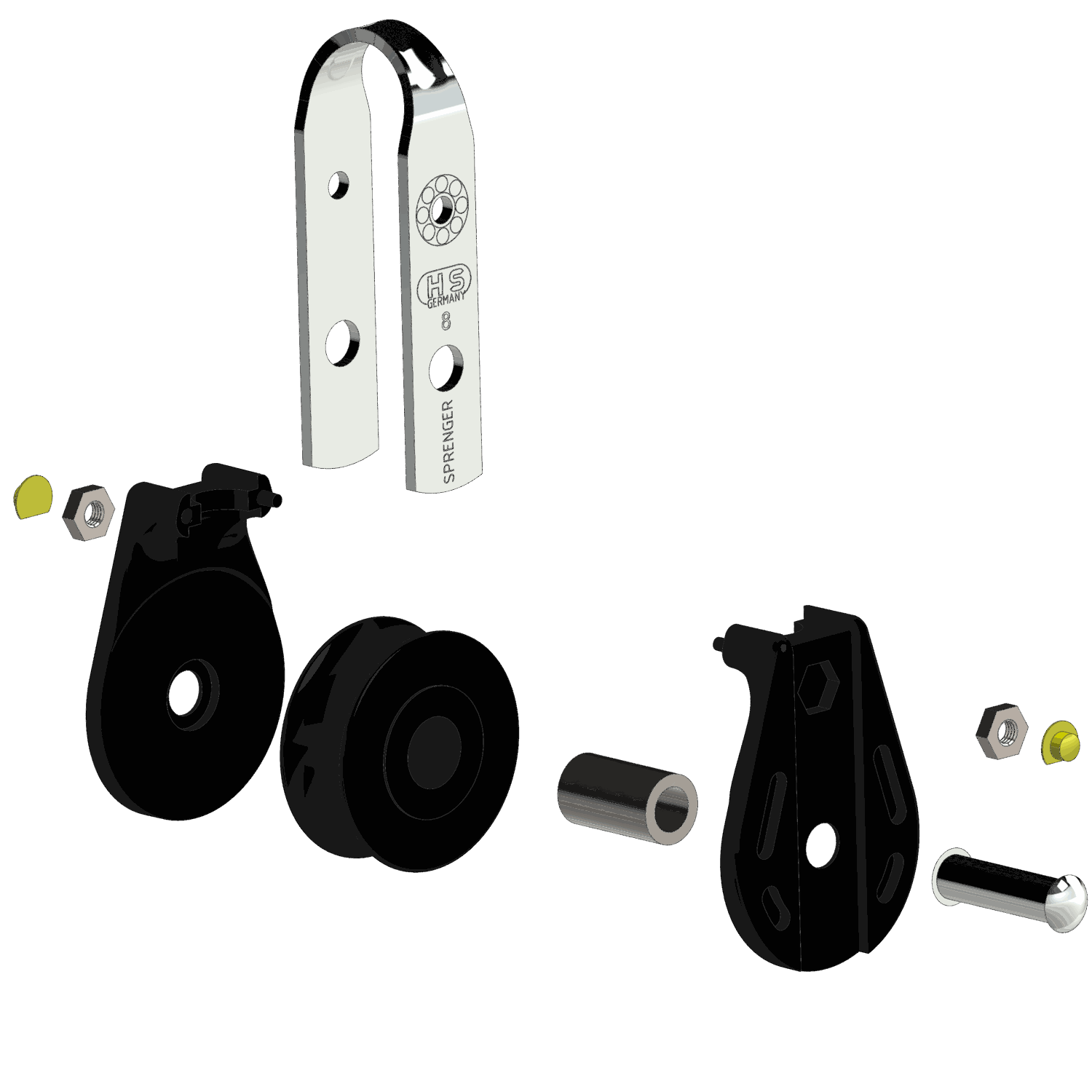 S Block Gleitlager 8 mm 1 Rolle durchgehender Bügel | 3565010055_Explo01.png | 1731101560