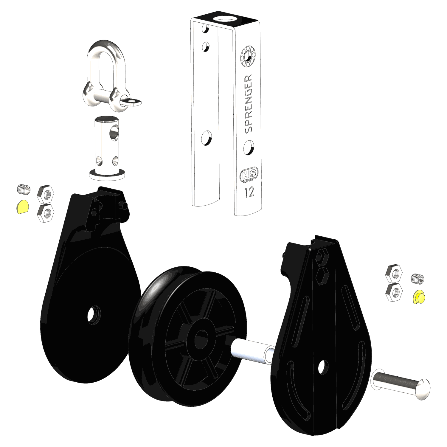 S Block Gleitlager 12 mm 1 Rolle Wirbel | 3565020200_Explo01.png | 1731101504