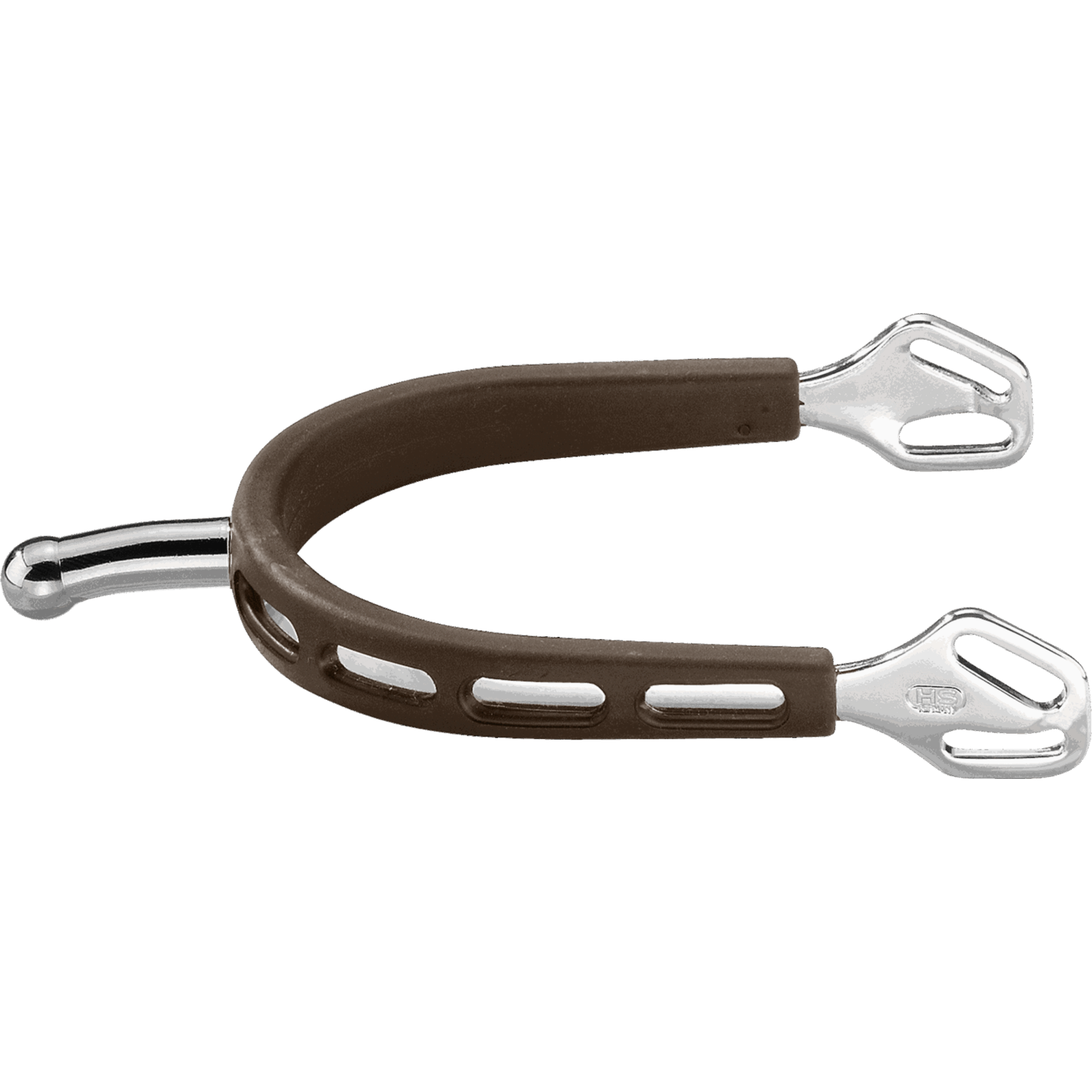 ULTRA fit BROWN GRIP Sporen Edelstahl rostfrei 30 mm kugelförmig | 47531_000_G5.png | 1729433502