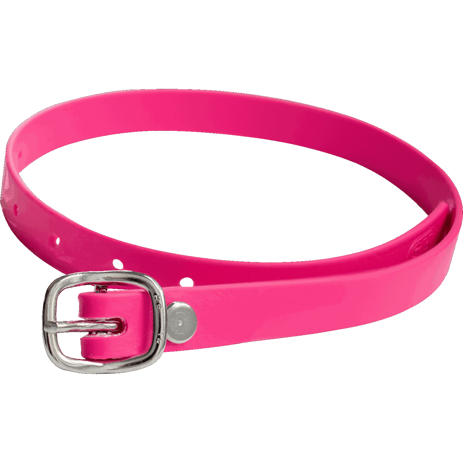 Sporenriemen 45 cm Biothane pink Schnalle silber | 49187045B0-1.png | 1729433527