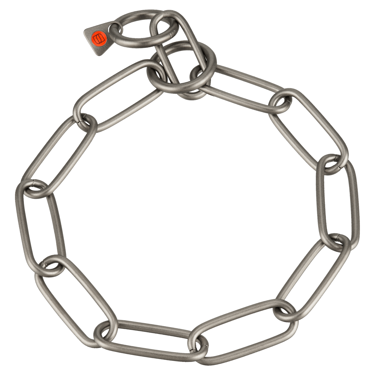 Halskette langgliedrig Edelstahl Rostfrei matt 4 mm | 5160405465_1.png | 1729435715